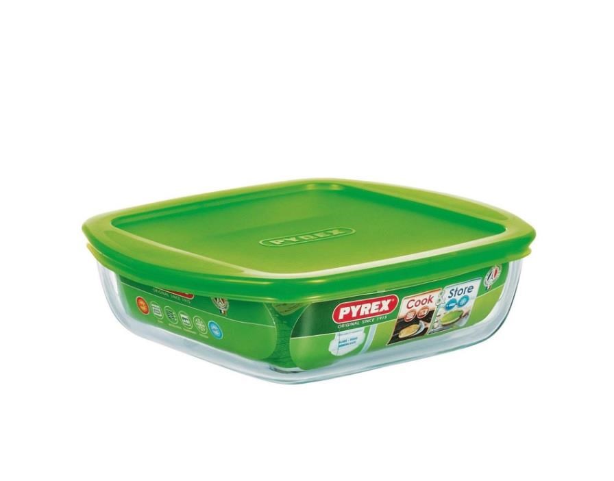 Pyrex 210p000 Kare Saklama Kabı 0,3 Lt 