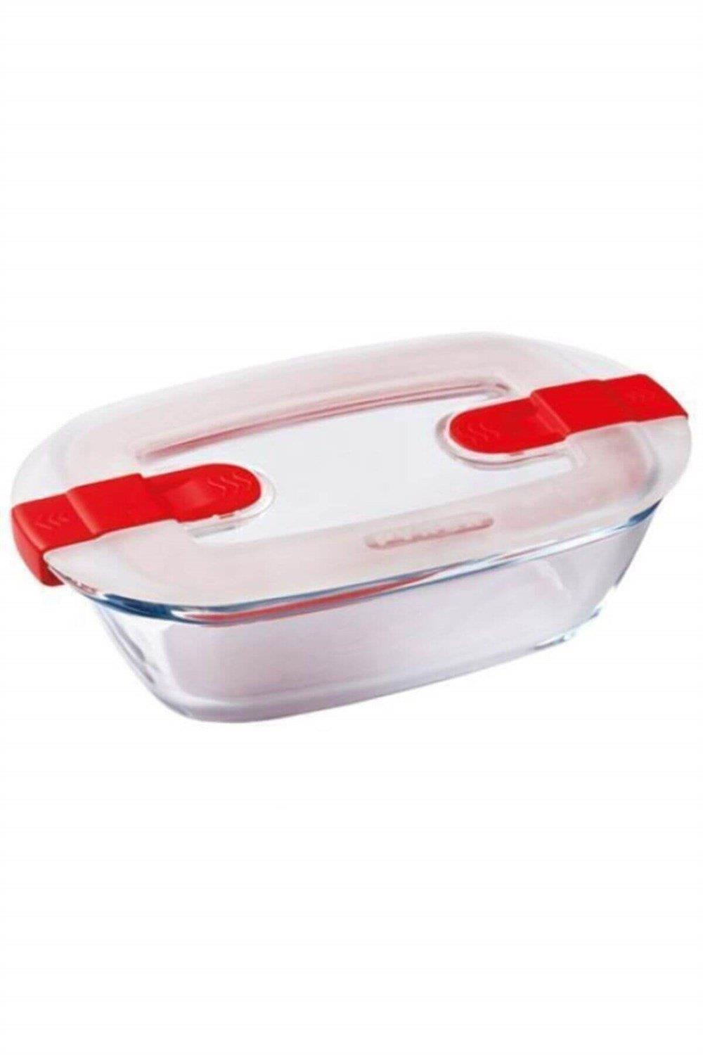 Pyrex 214PH00/7145 Dikdörtgen Saklama Kabı Mikrodalga 0,4Lt 