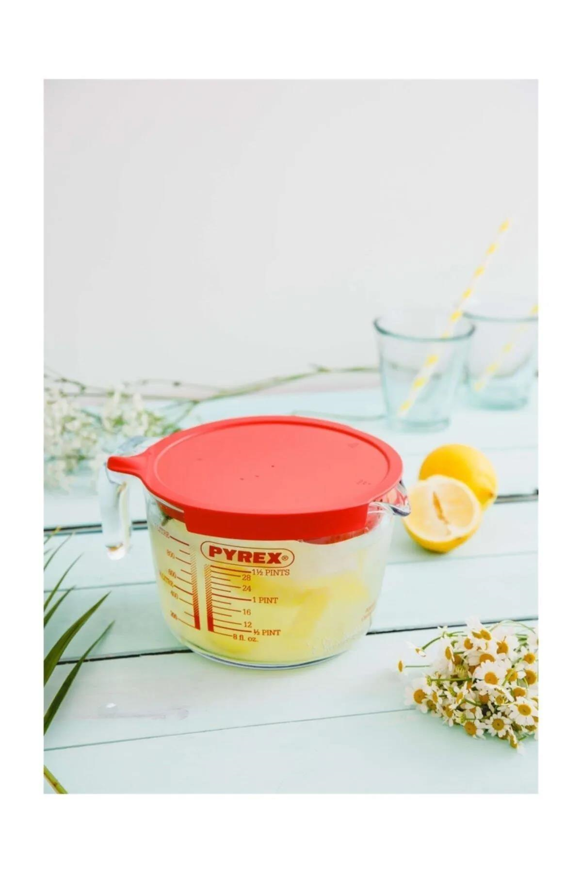 Pyrex 264P000/7046 Kapaklı Ölçme Kabı 1 Litre 
