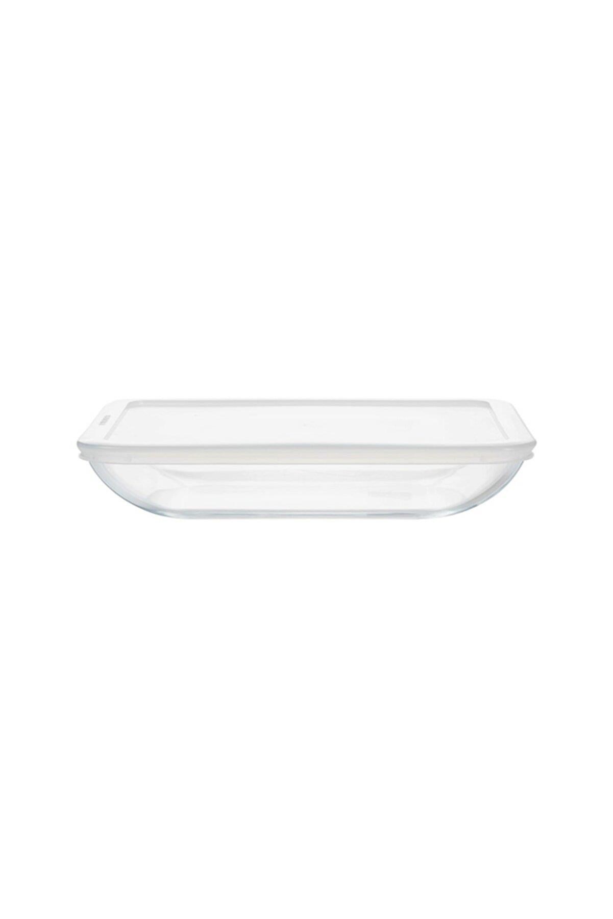 PYREX 342P000/3046 DİKDÖRTGEN FIRIN KABI + KAPAK 22x17x6 cm 