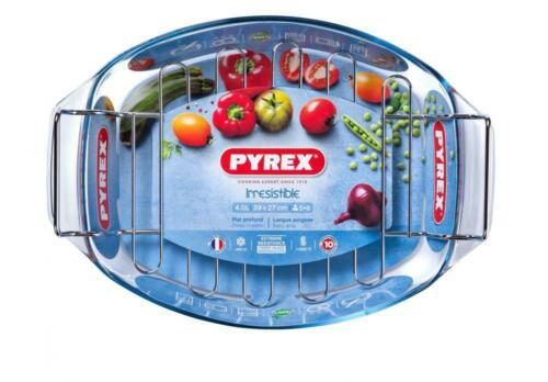 Pyrex 412u000/7043 Izgaralı Oval Fırın Kabı 4 Litre 