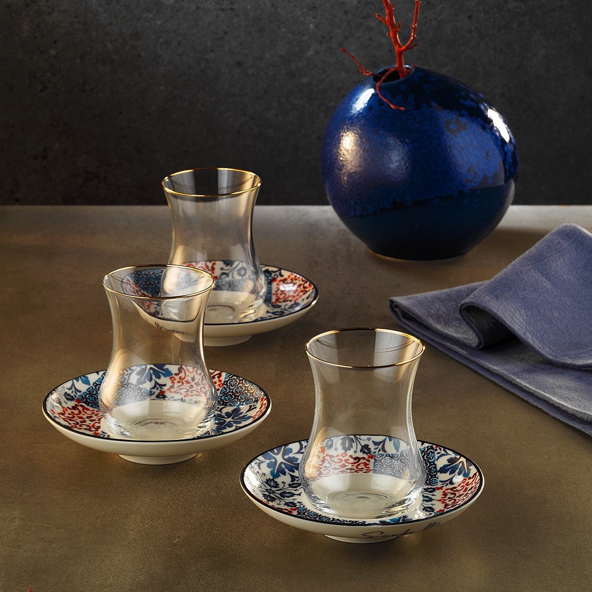 Sandro Moreno 1898 Lizbon 12 Parça 6 Kişilik Çay Seti 150 Ml Ar212800 