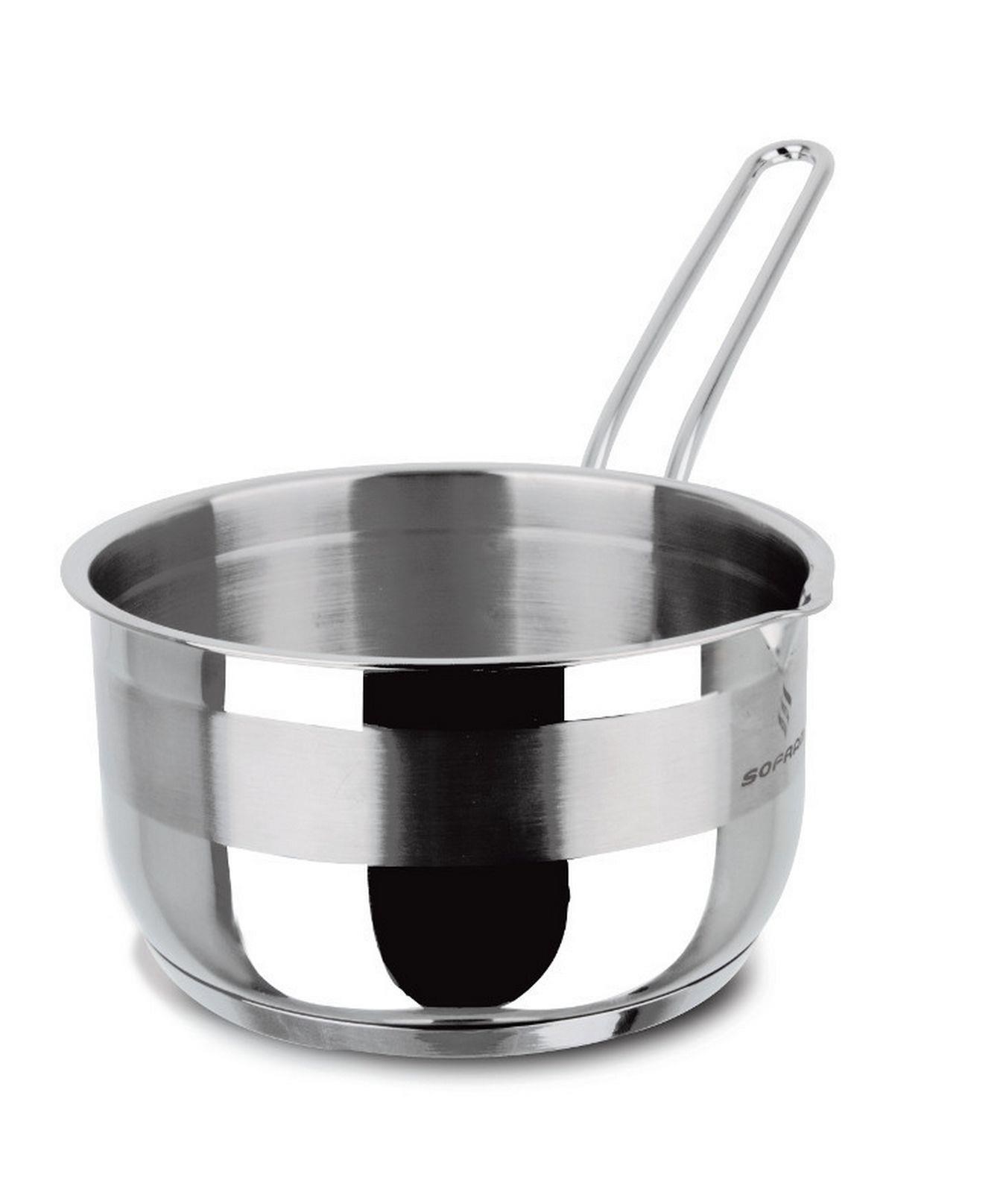 Sofram Soft Çelik Kaçerola Derin 12 Cm - 0,75 Litre 