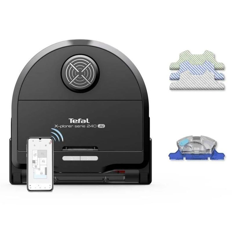 Tefal RG9675 X-Plorer Serie 240 Mop Özellikli Akıllı Robot Süpürge 2211401208 