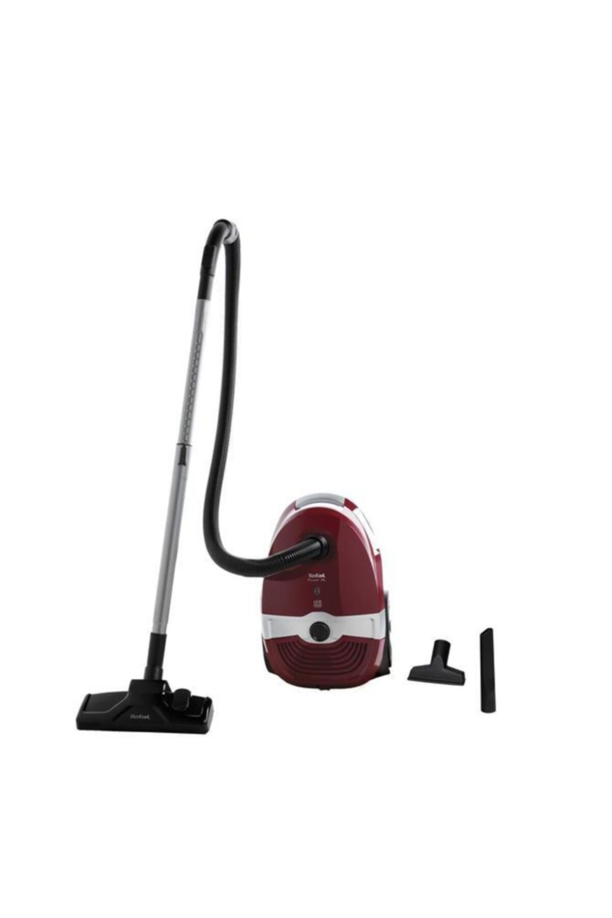 TEFAL UW3113 POWER XL GENİŞ HAZNELİ TOZ TORBALI ELEKTRİKLİ SÜPÜRGE - KIRMIZI 