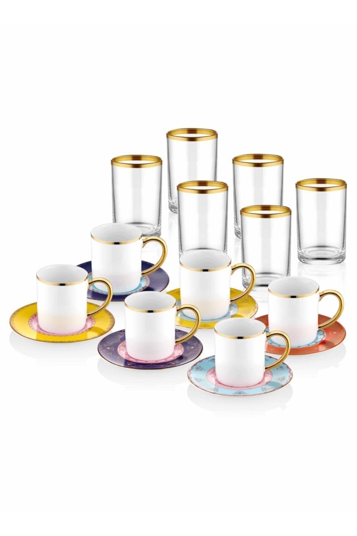 The Mia Bugle Kahve Fincanı Seti 12 Parça CUP0011 