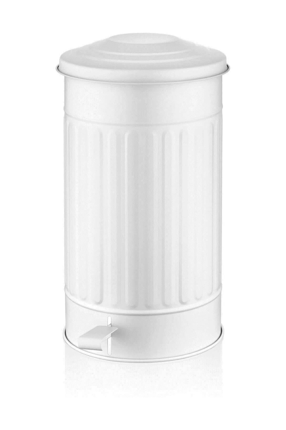 The Mia Çöp Kovası Mutfak Beyaz 24 Lt GLV0310 