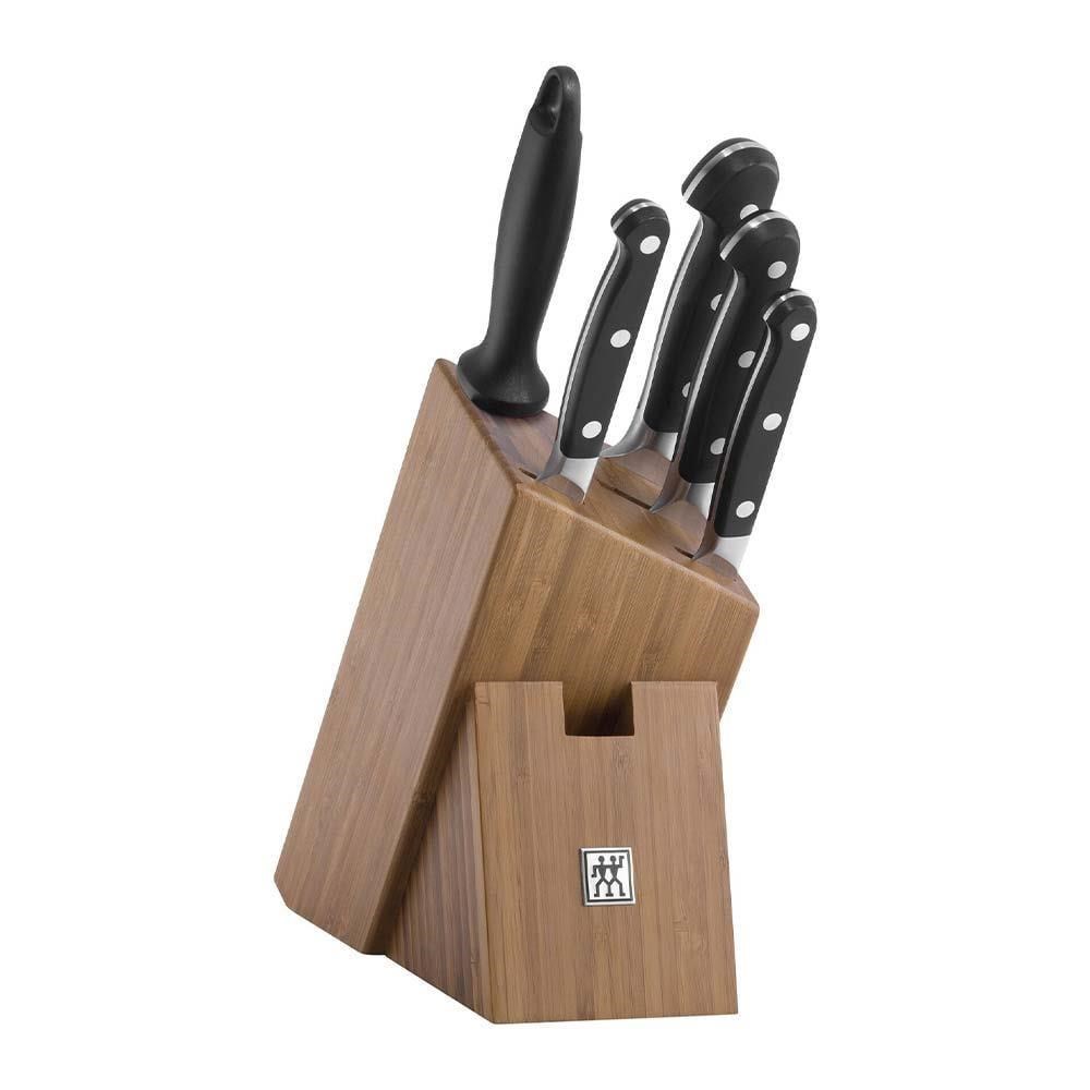 Zwilling 384360000 6 Parça Bambu Bloklu Bıçak Seti 