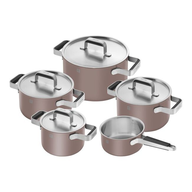 Zwilling Pure Tencere Tava Seti Paslanmaz Çelik 5 Parça 1028858 