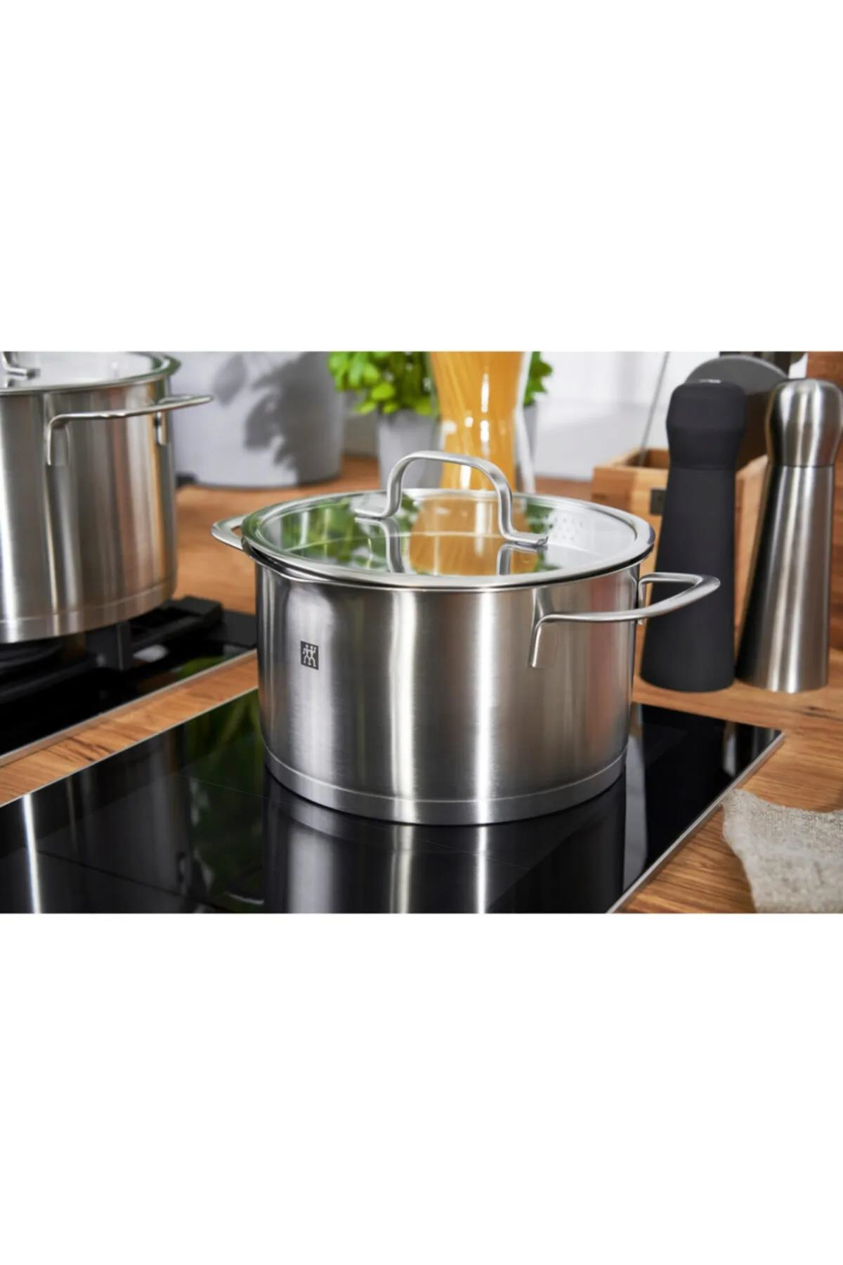 Zwilling Trueflow Sığ Tencere Paslanmaz Çelik 20 Cm 669222000 