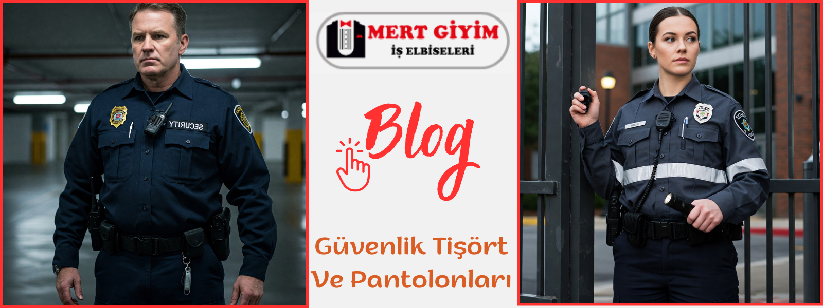 Güvenlik Tişörtlerinde ve Pantolonlarında Mert Giyim Farkı