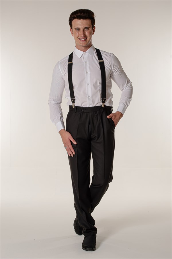 Beyaz Slim Fit Uzun Kollu Erkek Gömlek