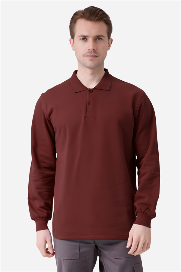 Mert Giyim İş ElbiseleriBordo Pamuklu Ve Uzun Kollu Kışlık Unisex Polo Yaka SweatshirtPolo Yaka SweatshirtBordo Pamuklu Ve Uzun Kollu Kışlık Unisex Polo Yaka Sweatshirt | Mert Giyim İş Elbiseleri