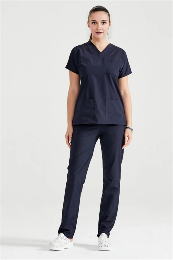 Mert Giyim İş ElbiseleriLacivert Likralı Medikal Doktor Hemşire Unisex Scrubs Yaka Forma TakımLikralı Scrubs Yaka TakımLacivert Likralı Medikal Doktor Hemşire Unisex Scrubs Yaka Forma Takım | Mert Giyim İş Elbiseleri