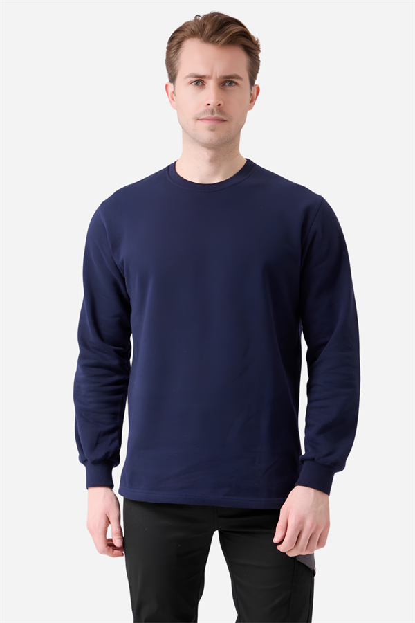 Mert Giyim İş ElbiseleriLacivert Pamuklu Ve Uzun Kollu Kışlık Unisex O/Bisiklet Yaka SweatshirtO Yaka SweatshirtLacivert Pamuklu Ve Uzun Kollu Kışlık Unisex O/Bisiklet Yaka Sweatshirt | Mert Giyim İş Elbiseleri