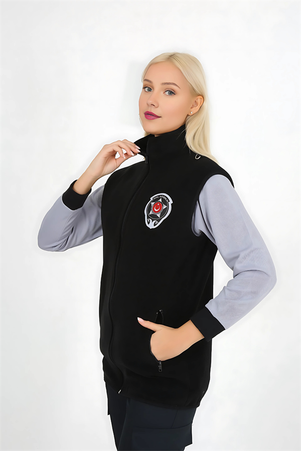 Özel Güvenlik Yeni Tip Unisex Polar Yelek