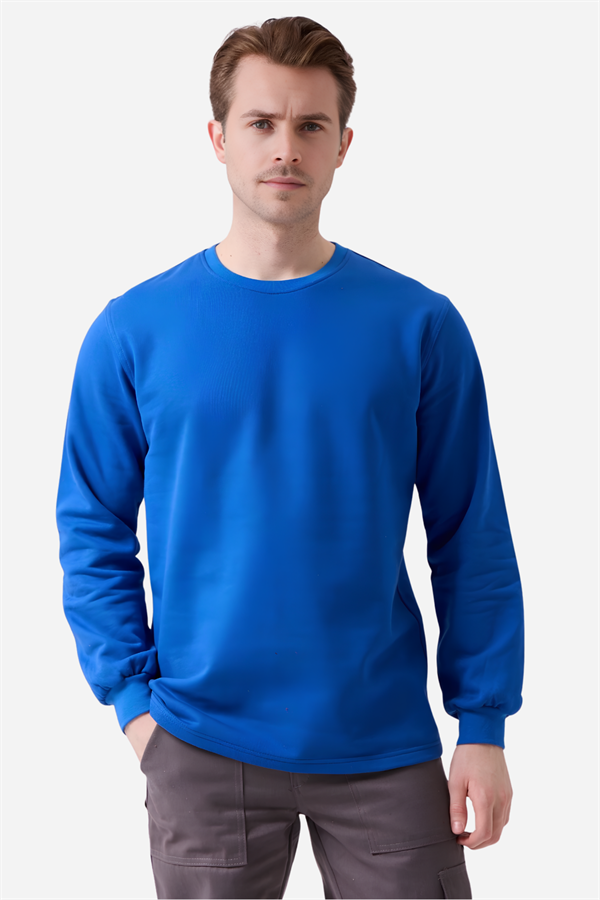 Mert Giyim İş ElbiseleriSaks Mavi Pamuklu Ve Uzun Kollu Kışlık Unisex O/Bisiklet Yaka SweatshirtO Yaka SweatshirtSaks Mavi Pamuklu Ve Uzun Kollu Kışlık Unisex O/Bisiklet Yaka Sweatshirt | Mert Giyim İş Elbiseleri