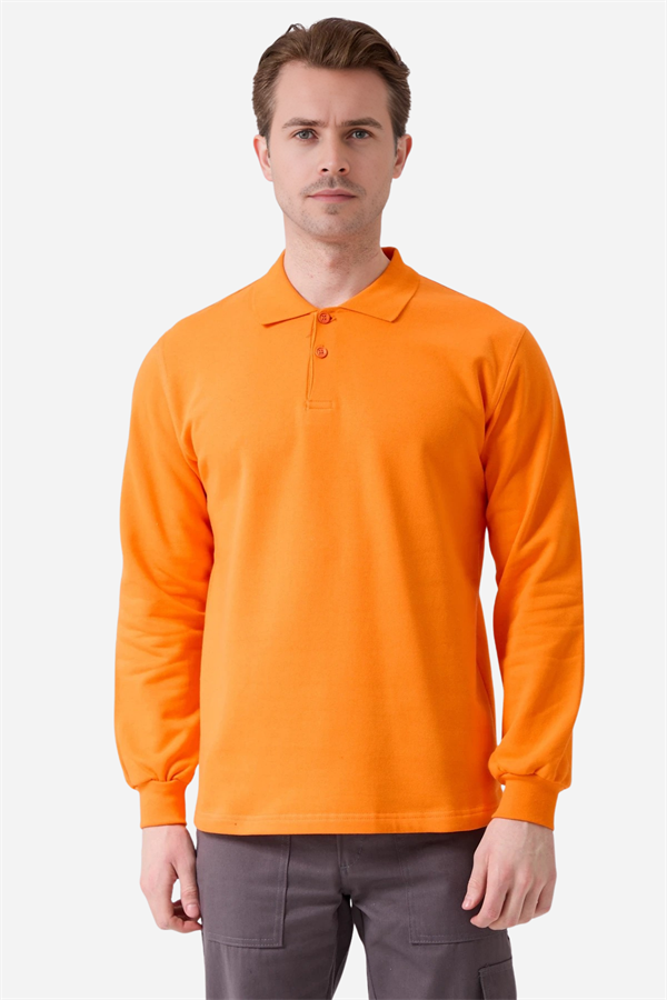 Mert Giyim İş ElbiseleriTuruncu Pamuklu Ve Uzun Kollu Kışlık Unisex Polo Yaka SweatshirtPolo Yaka SweatshirtTuruncu Pamuklu Ve Uzun Kollu Kışlık Unisex Polo Yaka Sweatshirt | Mert Giyim İş Elbiseleri