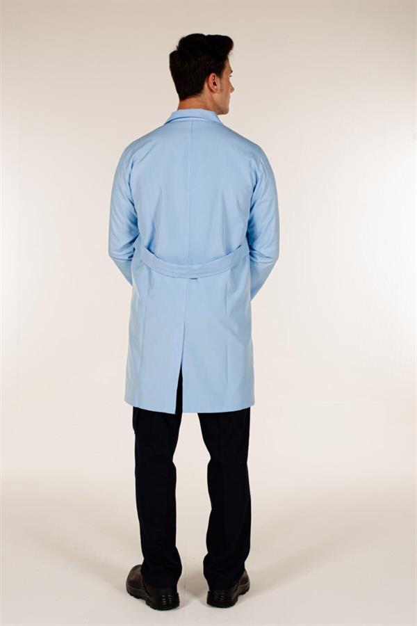 Açık Mavi Açık Yaka Erkek İş Önlük