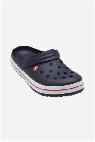 Lacivert Medikal Hastane Ve Mutfak Çizgili Terlik