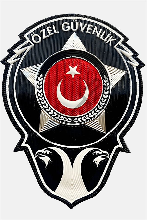 Mert GiyimÖzel Güvenlik 3 Boyutlu Göğüs ArmasıGüvenlik AksesuarlarıÖzel Güvenlik 3 Boyutlu Göğüs Arması | Mert Giyim İş Elbiseleri