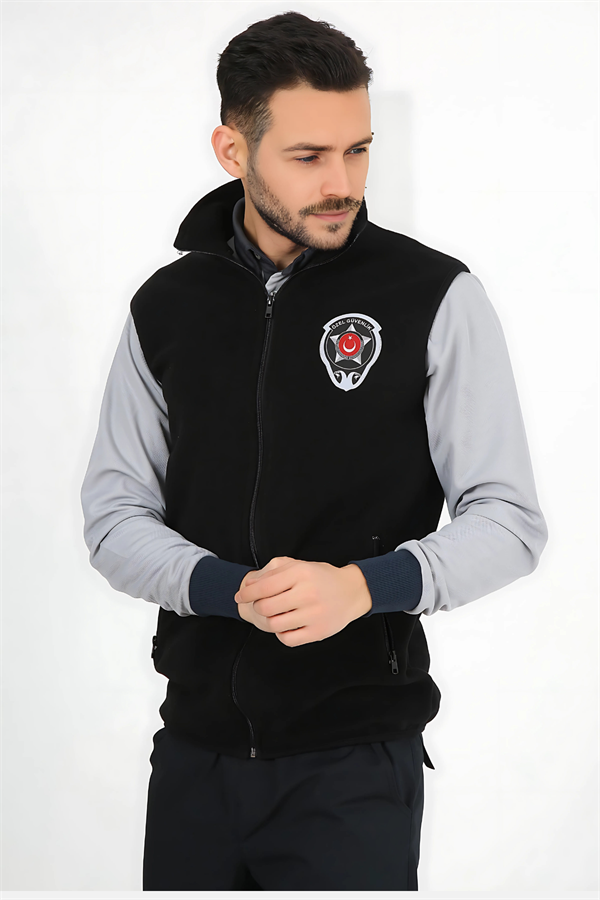 Özel Güvenlik Yeni Tip Unisex Polar Yelek
