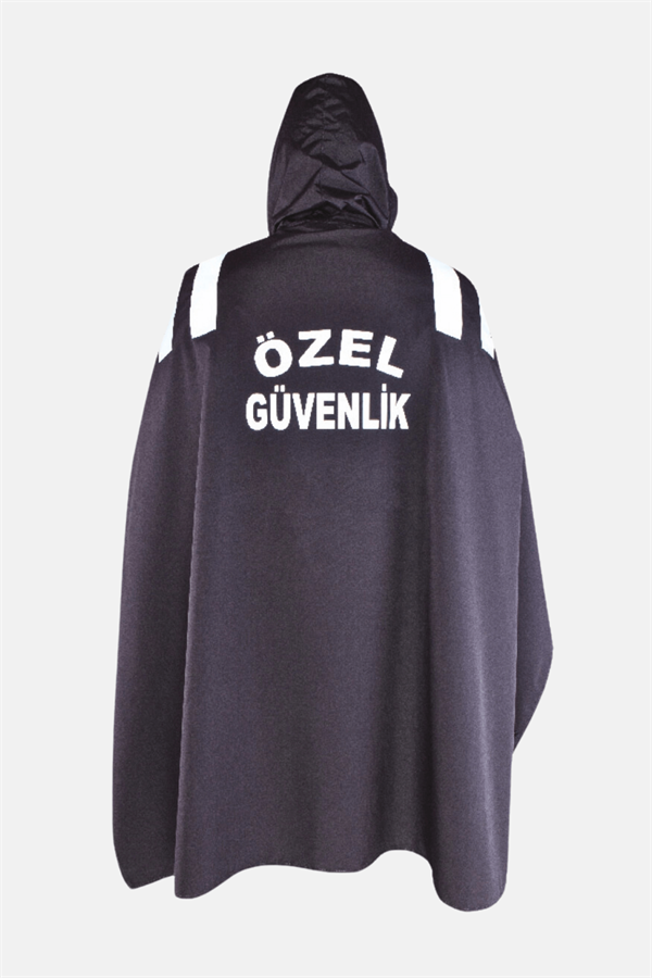 Özel Güvenlik Yeni Tip Unisex Yağmurluk Panço