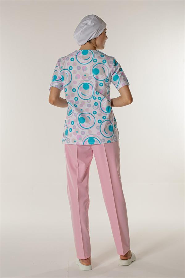 Pembe Medikal Doktor Hemşire Pantolon