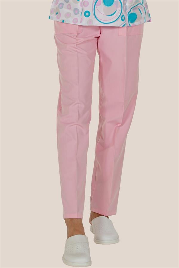 Pembe Medikal Doktor Hemşire Pantolon