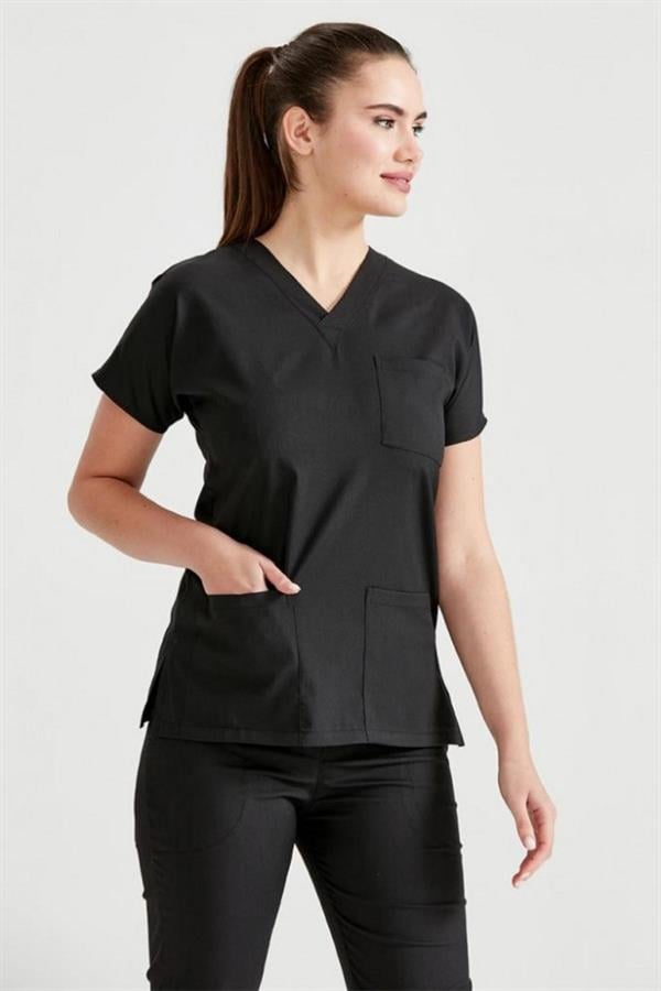 Mert GiyimSiyah Likralı Medikal Doktor Hemşire Unisex Scrubs Yaka Forma TakımDiğer ÜrünlerSiyah Likralı Medikal Doktor Hemşire Unisex Scrubs Yaka Forma Takım | Mert Giyim İş Elbiseleri