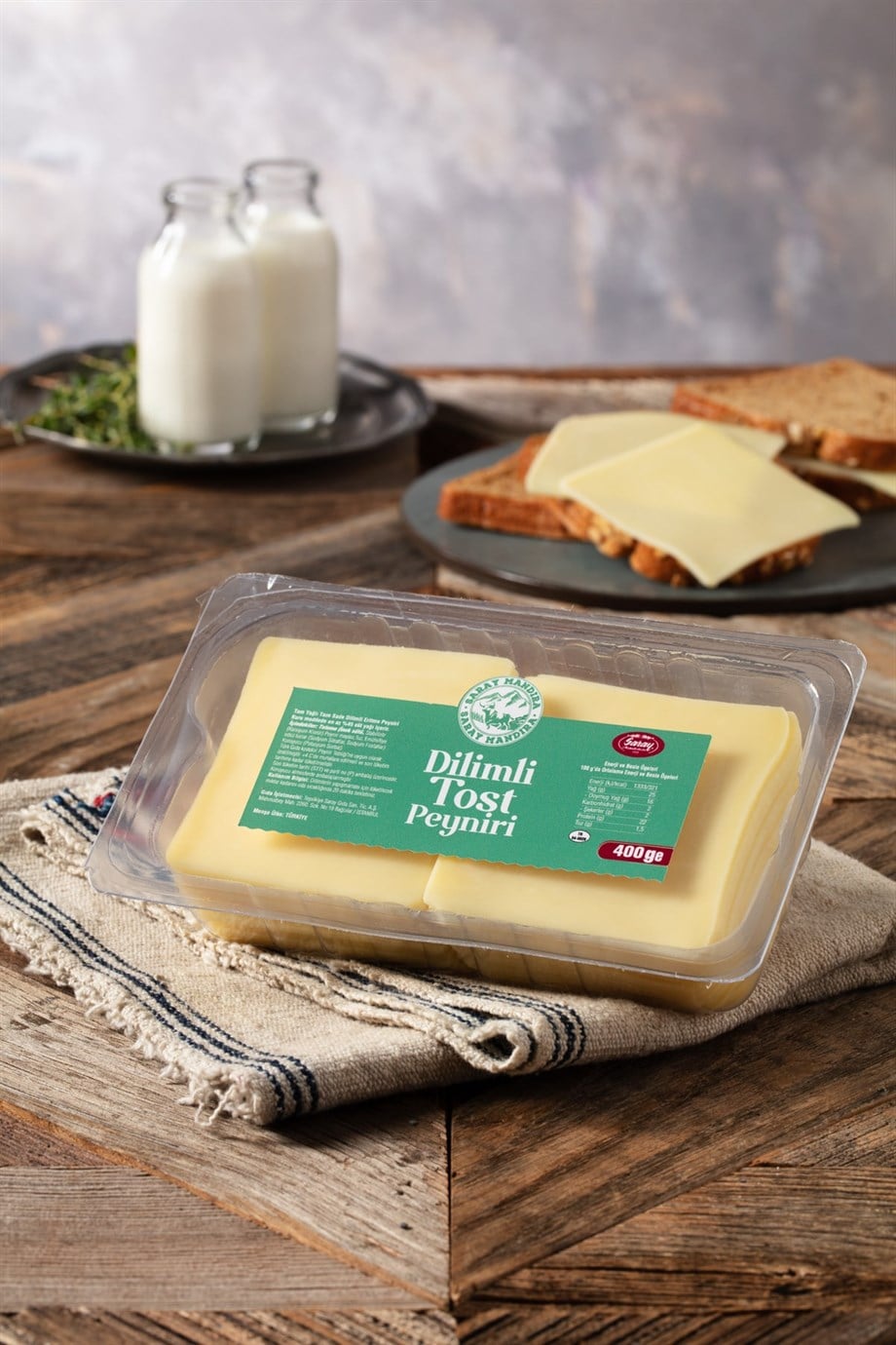 Dilimli Tost Peyniri 400 gr