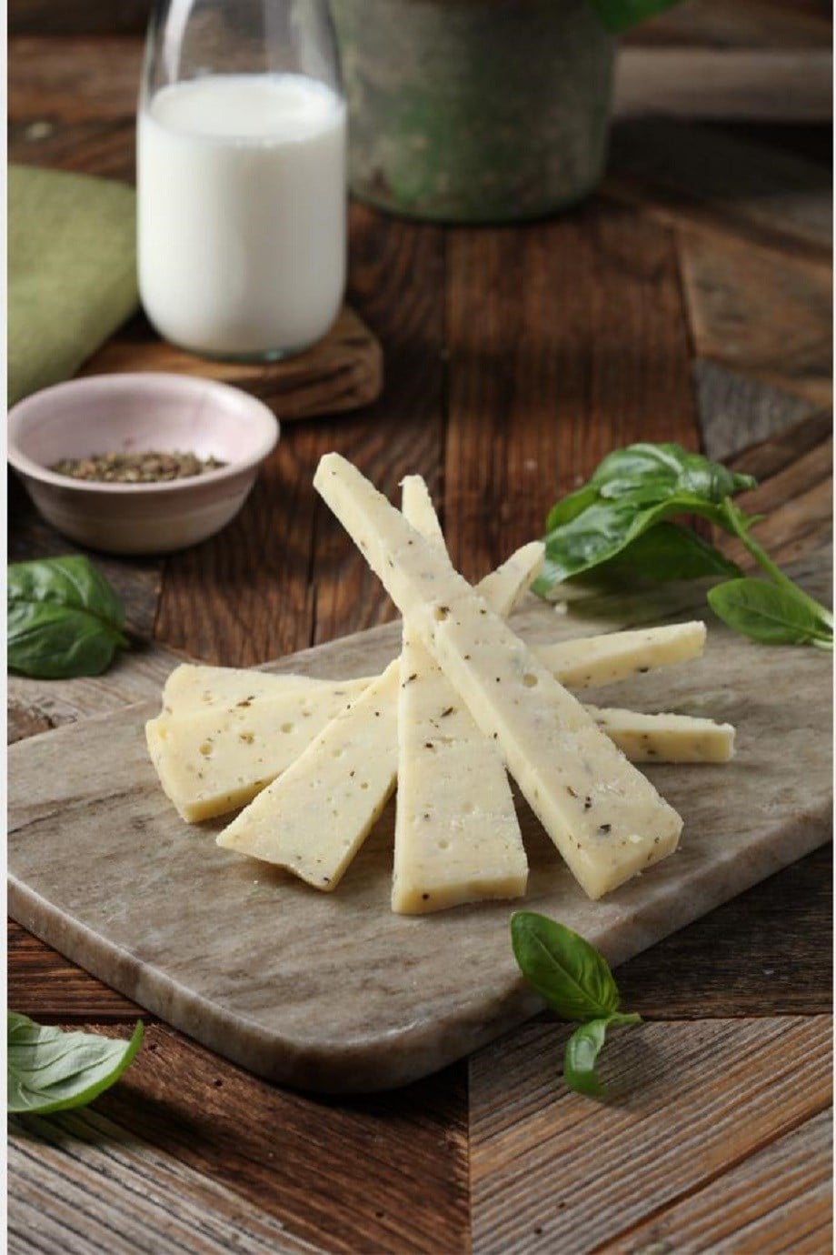 Fesleğenli Eski Kaşar Peynir 300 gr