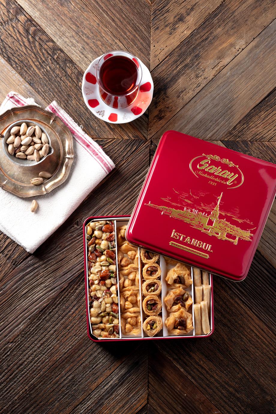 Şam Tatlısı Metal Kutuda 500 gr