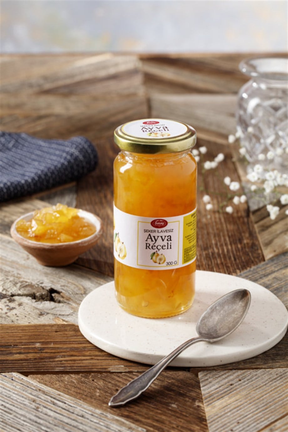Şeker İlavesiz Ayva Reçeli 300 gr.