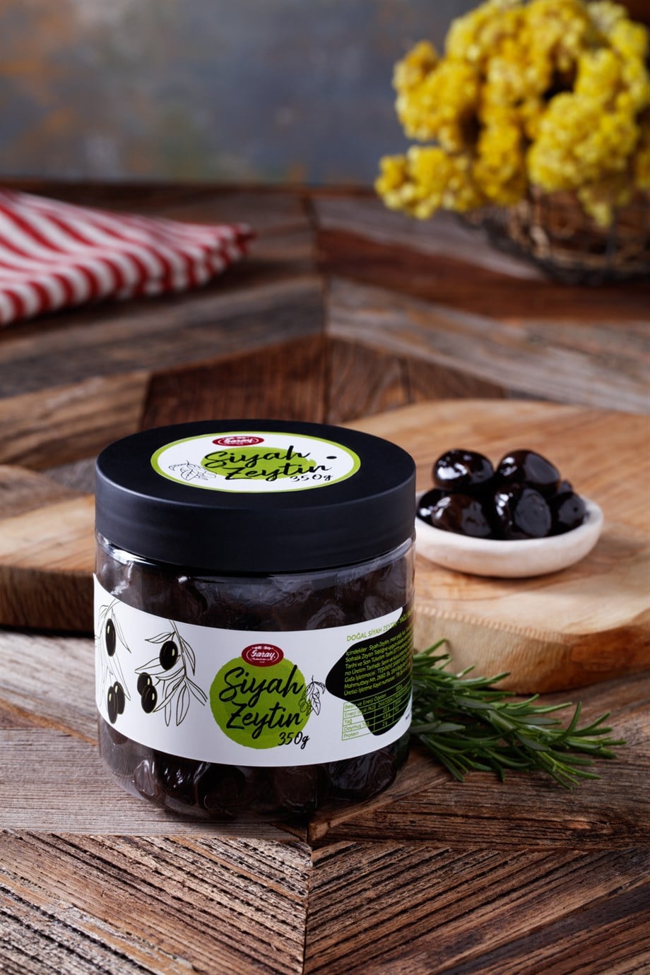 Siyah Zeytin 350 gr