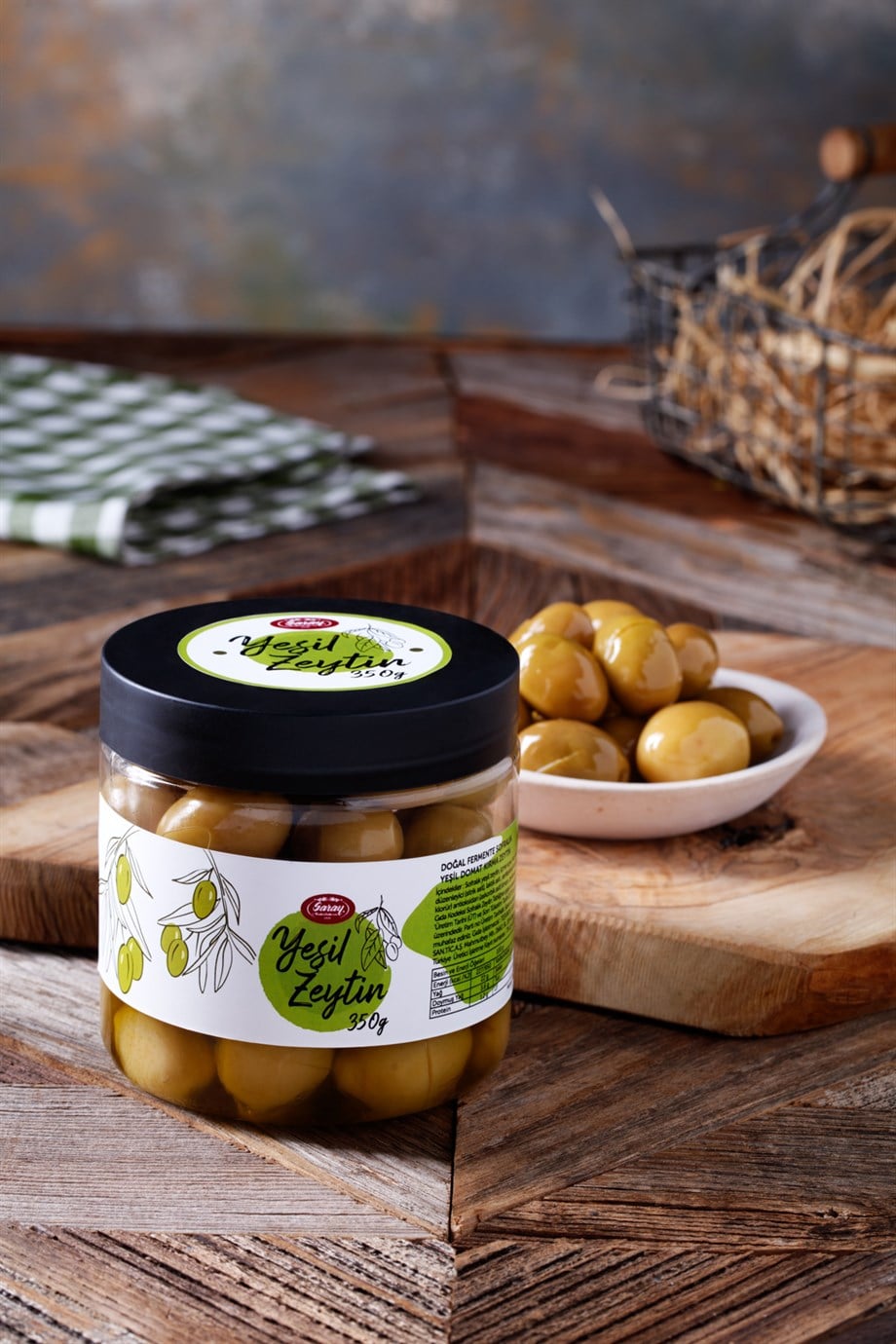 Yeşil Zeytin 350 gr