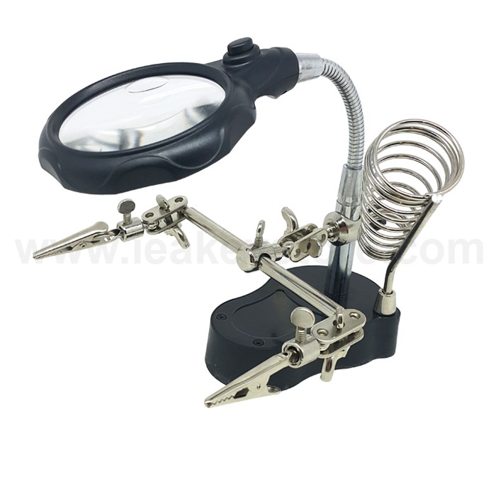 PCB HOLDER WITH MAGNIFIER
