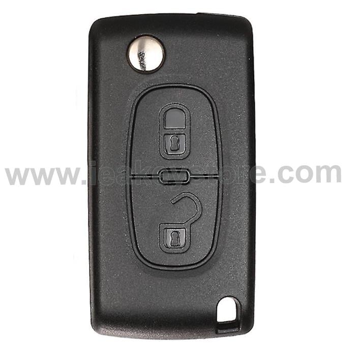 AftermarketCTRC103CITROEN PEUGEOT 2 BT FLIP REMOTE CASE  HU83