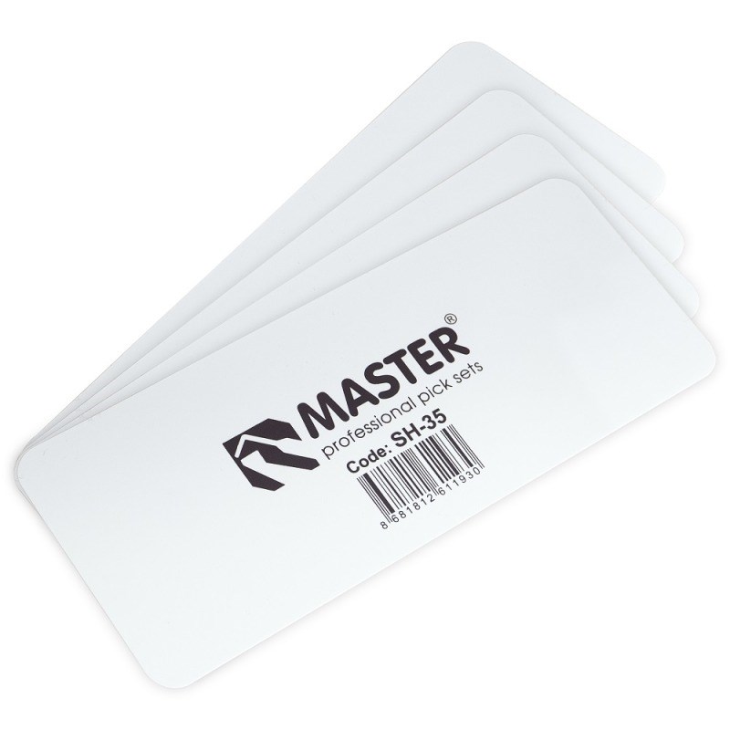 Locksmith ToolsSH-35Super Flexible Plastic Wizard Card (1 pack x5 pieces)