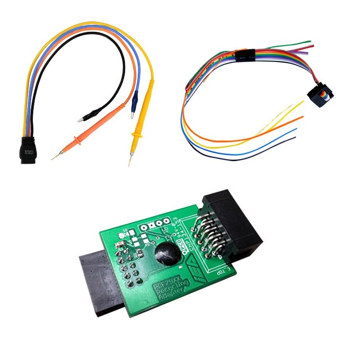 Remote unlocking adapter and cables