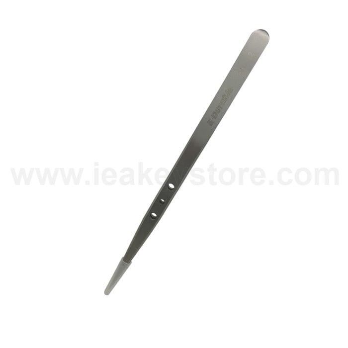 TWEEZER STRAIGHT LONG METALIC COLOR
