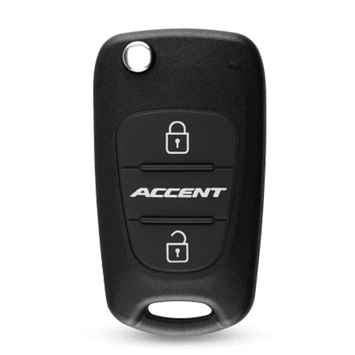 AftermarketHYRC108HYUNDAI ACCENT BLUE 3 BT FLIP REMOTE CASE (AFTER 2011)