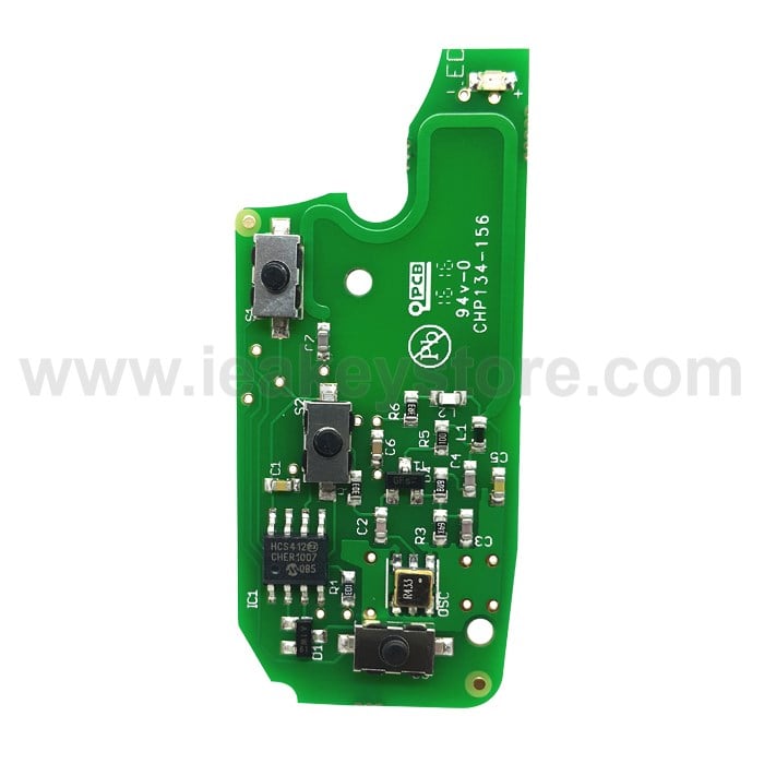 IEA FIAT LINEA 3BT FLICK REMOTE 434MHZ REMOTE BOARD
