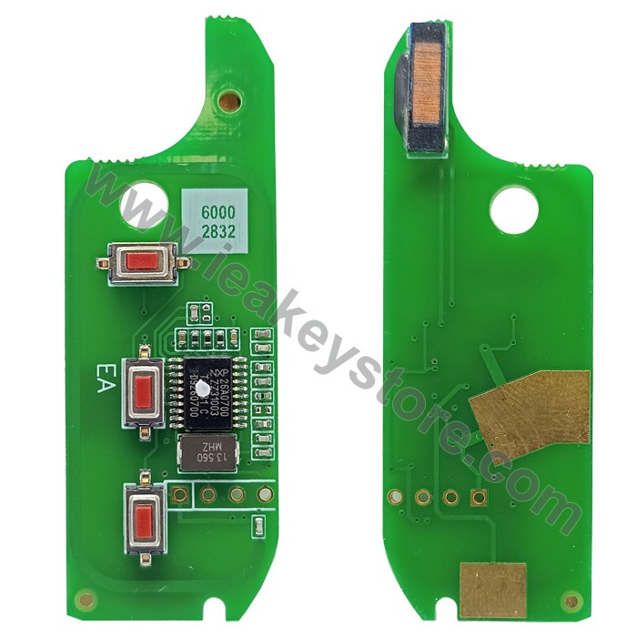 IEAFIB134+IEA DELPHI-MAGNETTI MARELLI FLICK REMOTE BOARD HITAG2 434MHZ UNLOCKABLE