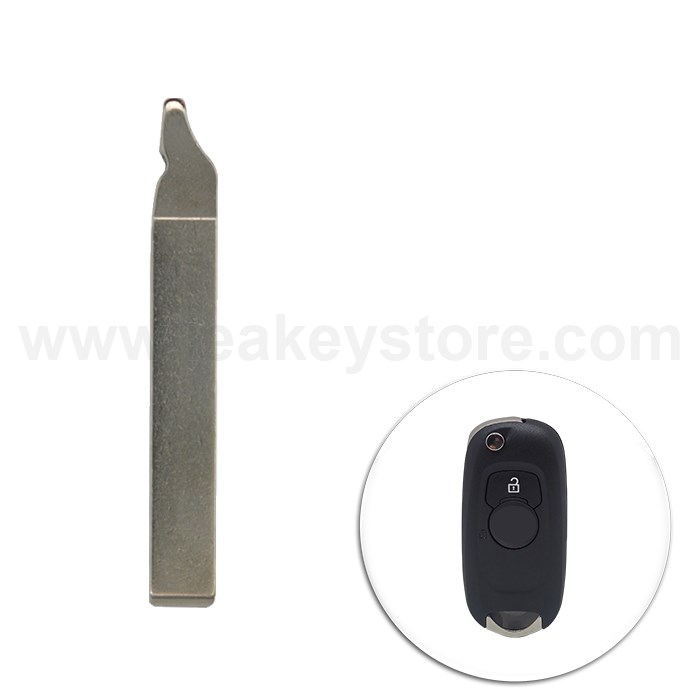 Key BladesOPKB106OPEL ASTRA K HU100 KEY BLADE