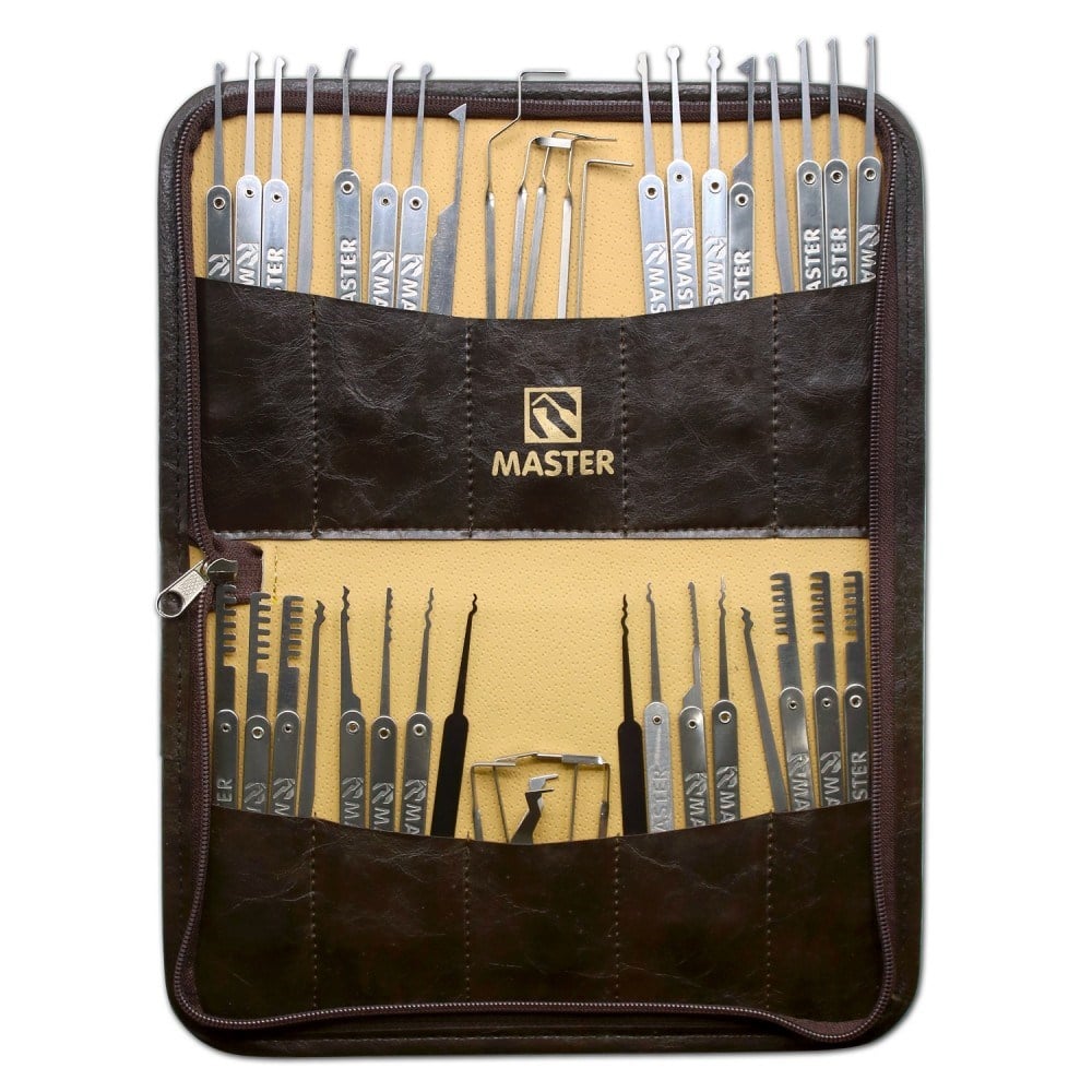 Locksmith ToolsPR-50Professional Largest Manual Pick Set 