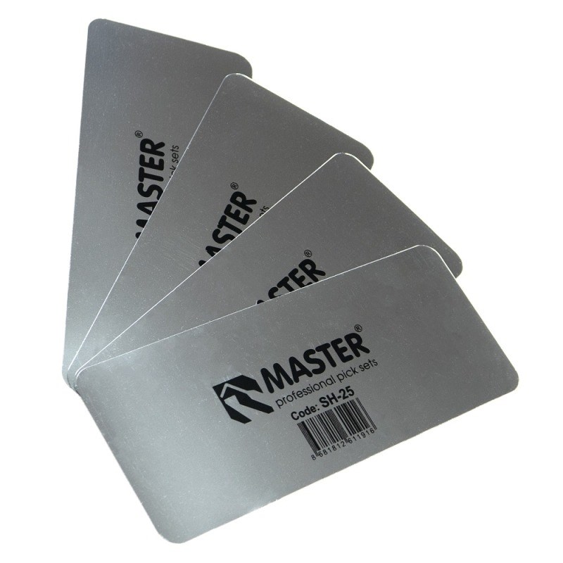 Locksmith ToolsSH-25Super Flexible Plastic Wizard Card (1 pack x5 pieces)