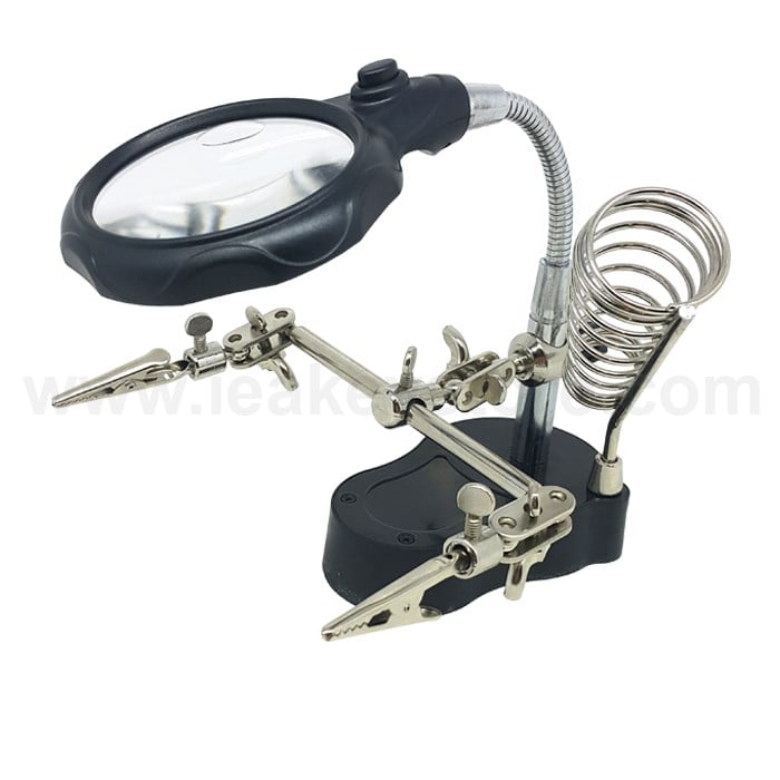 PCB HOLDER WITH MAGNIFIER