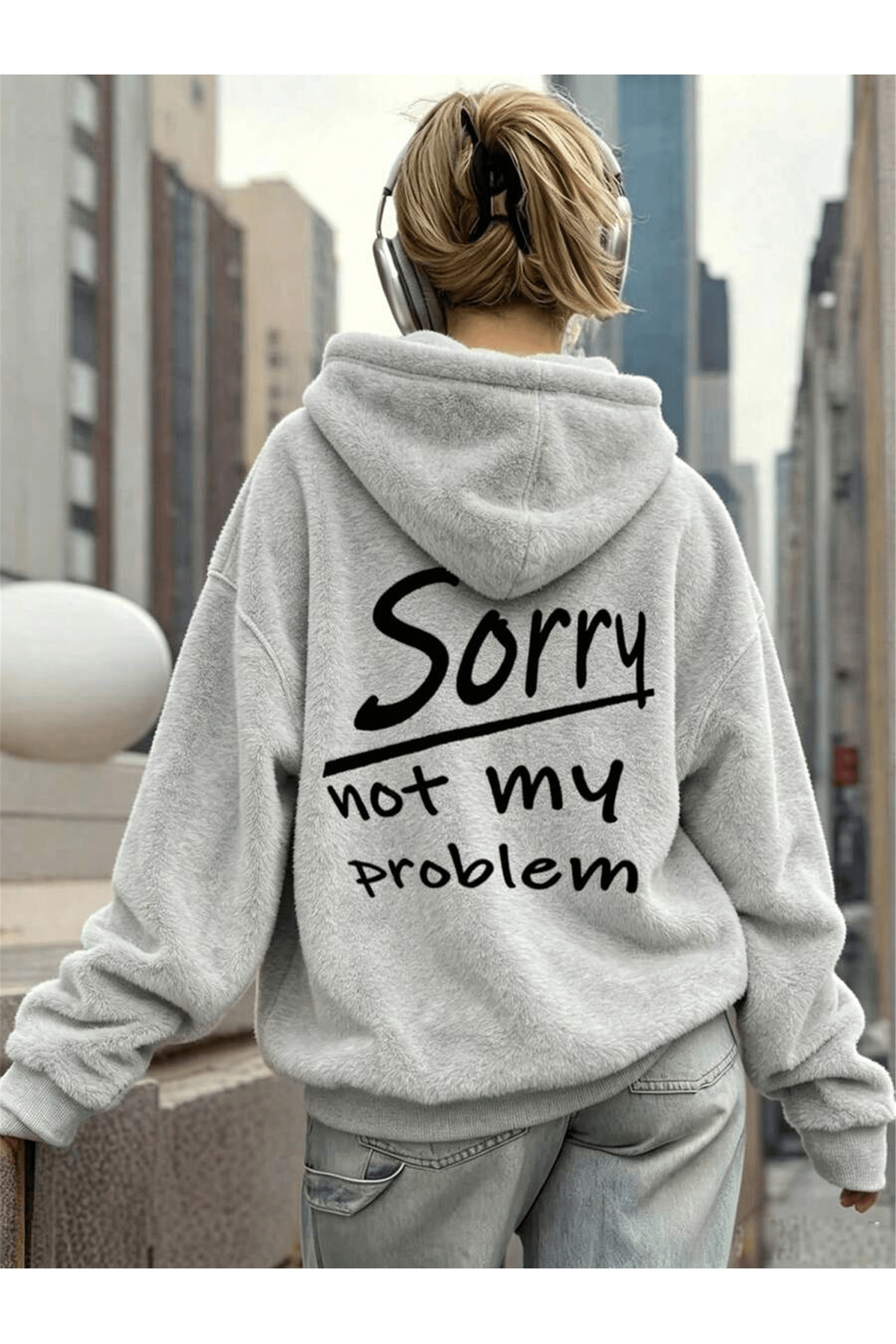 Unisex Sorry not my problem Sweatshirt Grimelanj
