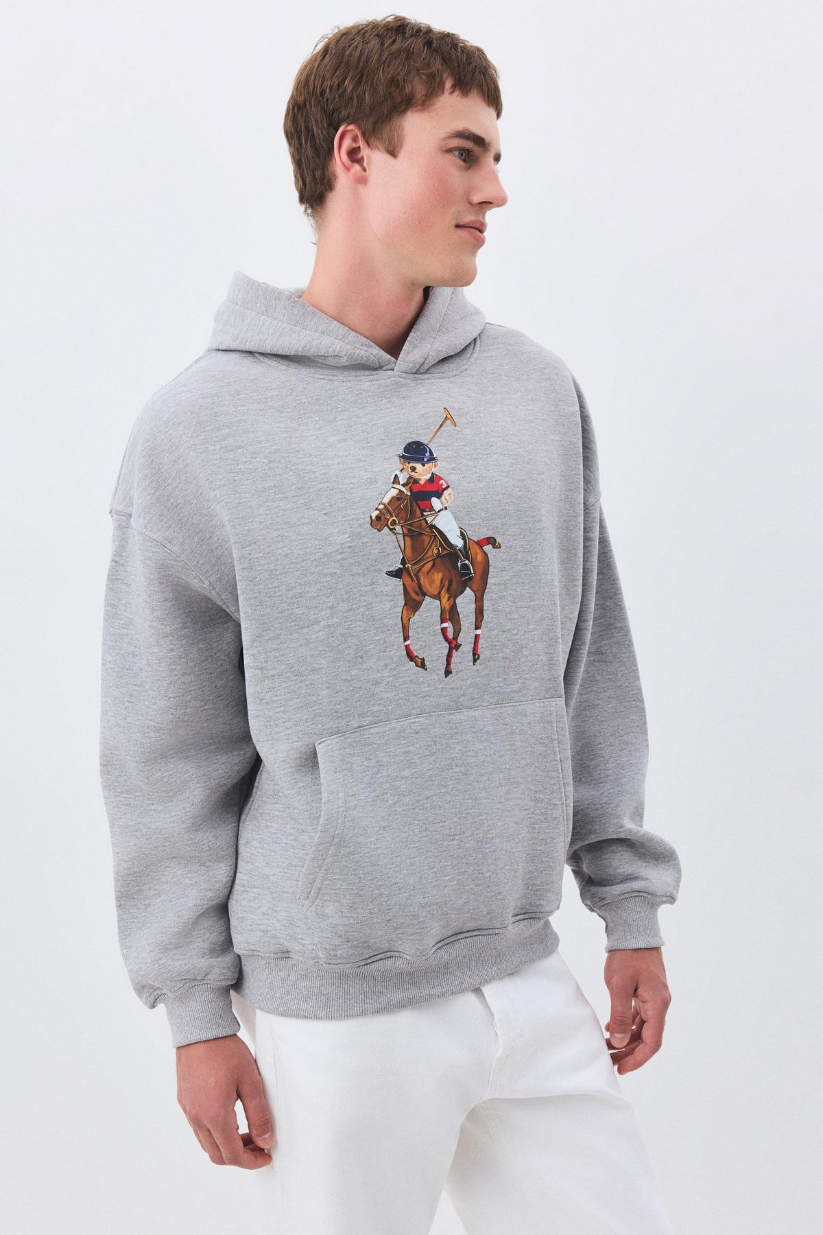 Unisex Teddy Horse Sweatshirt Grimelanj